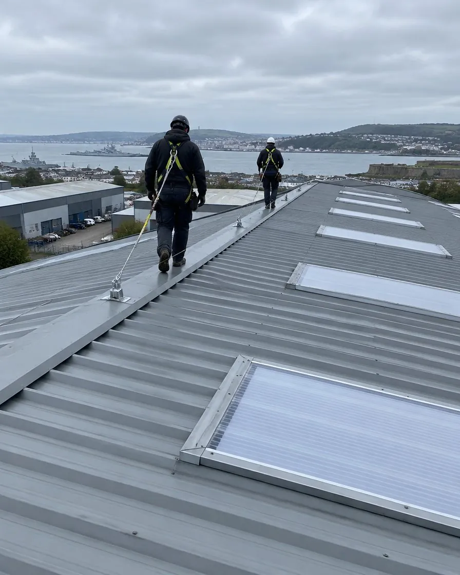 Commercial roofing in Gorran Haven