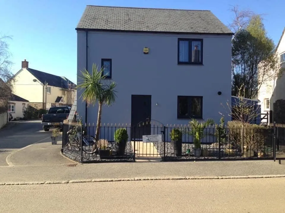 Finished exterior painting and roofline work in Gorran Haven